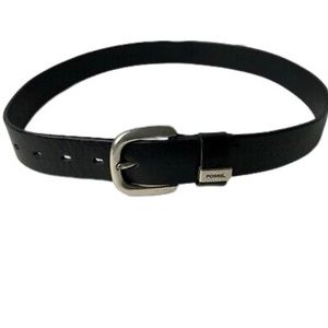 Women’s Vintage Fossil Genuine Leather Belt Sz L